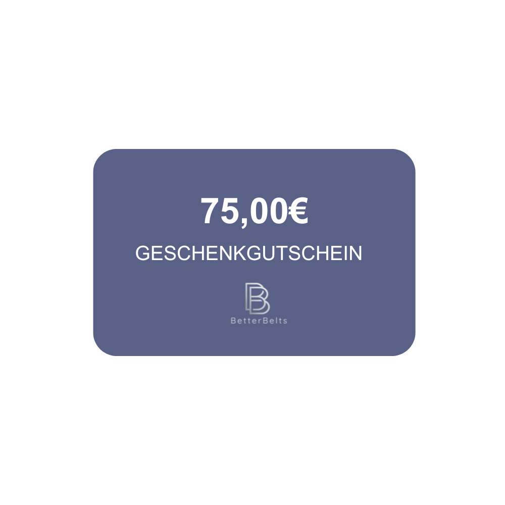 Gutschein BetterBelts - Geschenkgutschein per Mail