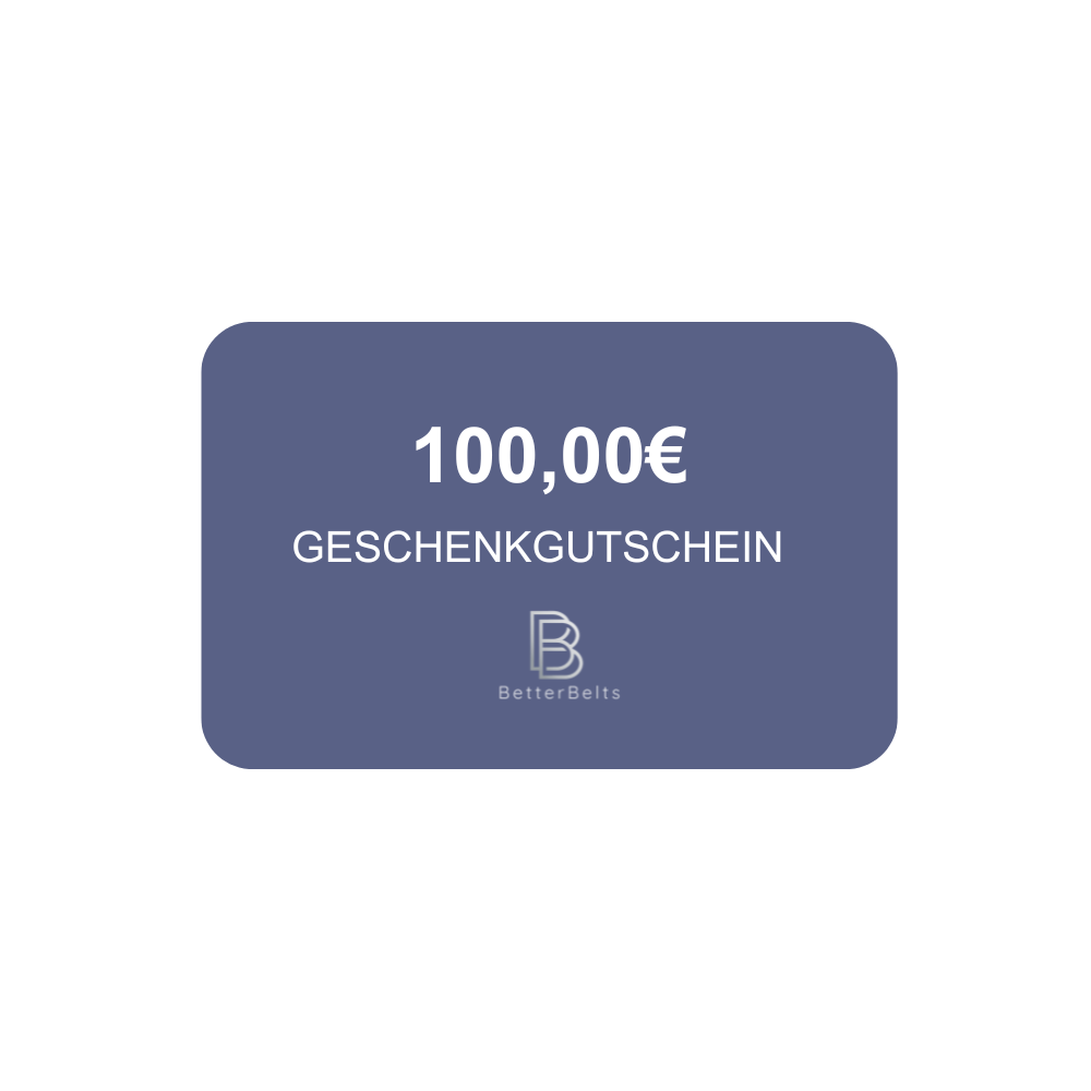 Gutschein BetterBelts - Geschenkgutschein per Mail