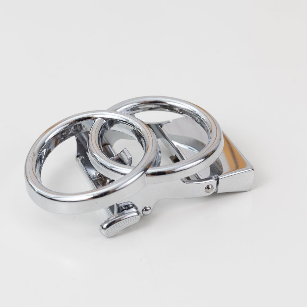 Automatikgürtel - Classic Black x Silver Loop