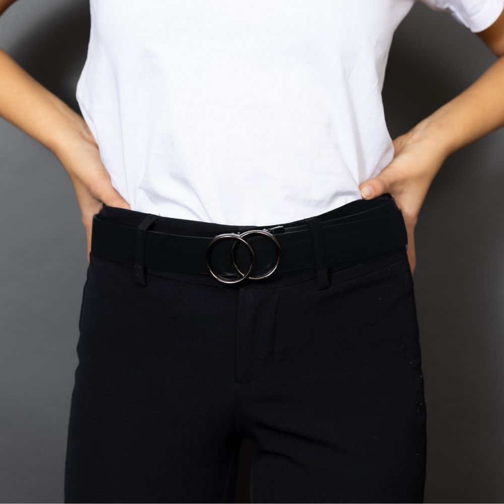 Automatikgürtel - Classic Black x Black Loop