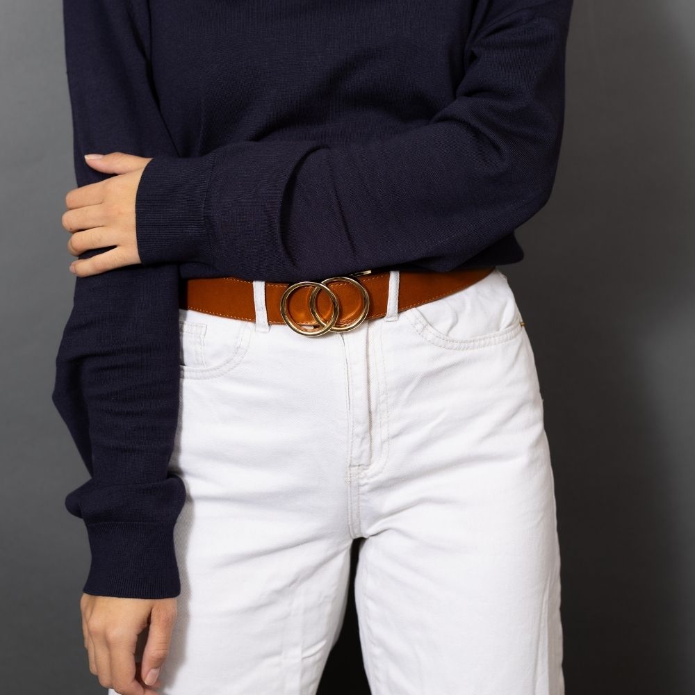 Automatikgürtel - Robust Brown x Gold Loop