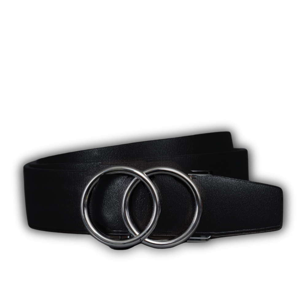 Automatikgürtel - Classic Black x Silver Loop