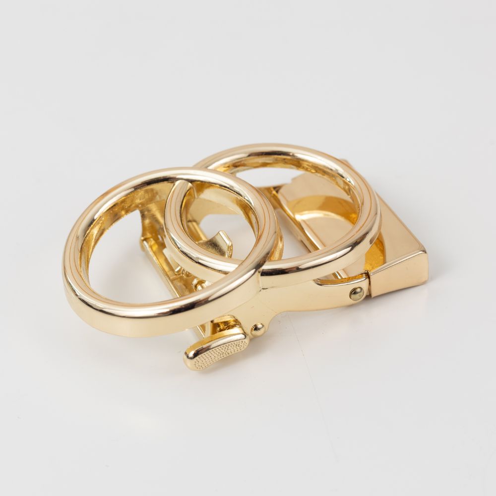Gürtelschnalle "Golden Loop"