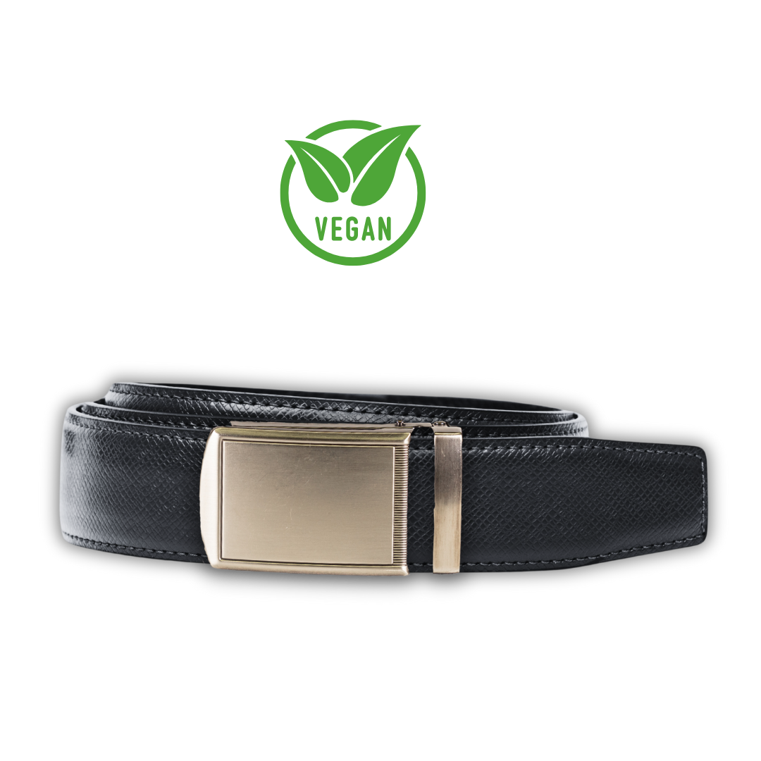 Automatikgürtel - Vegan Black x Pure Silver