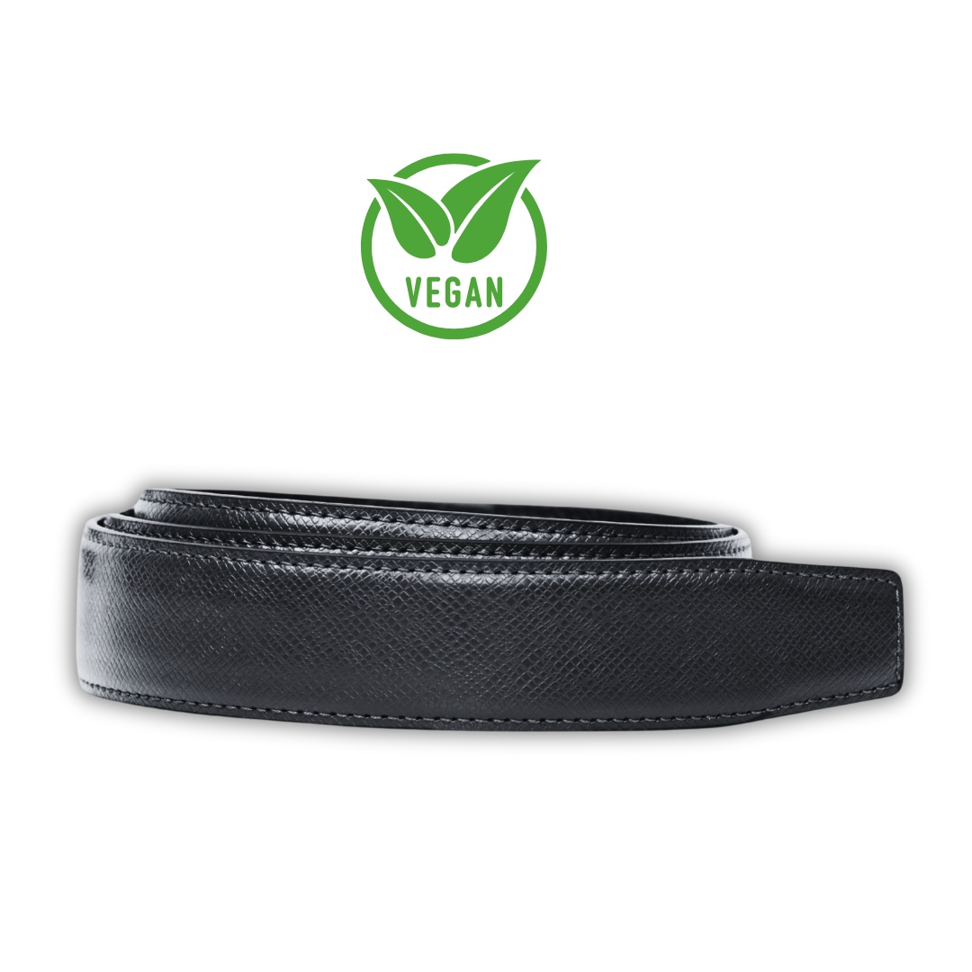 Automatikgürtel - Vegan Black x Pure Silver