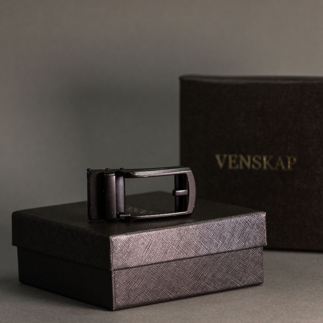 Gürtelschnalle "Classic Black" 32mm