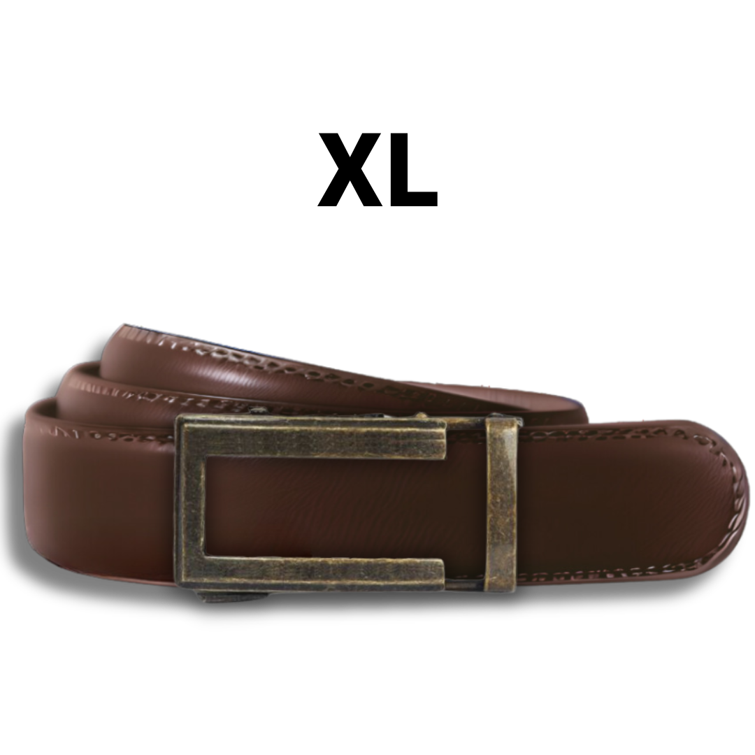 Automatikgürtel XL - Classic Brown x Nova Patina (150cm)