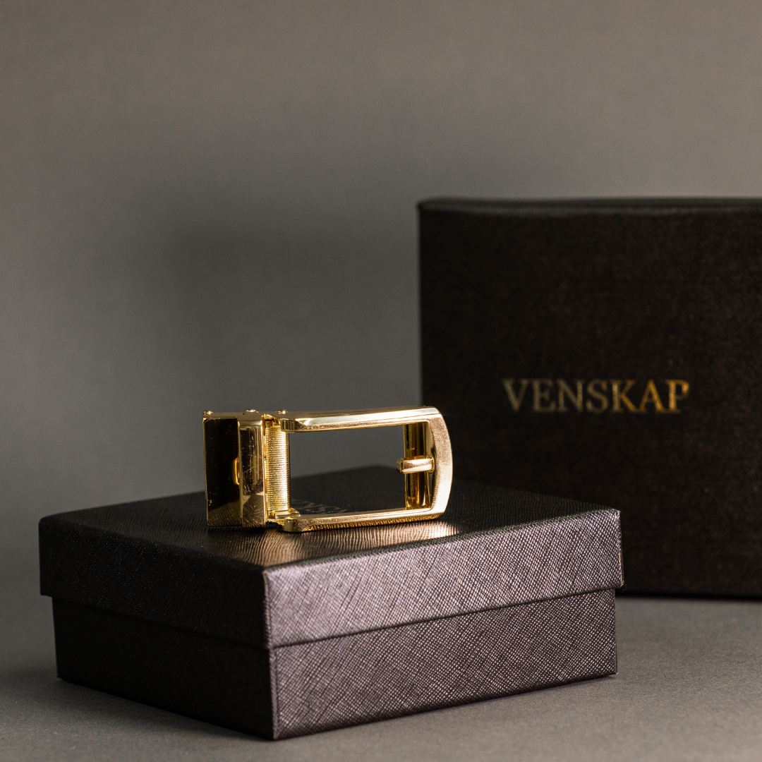 Automatikgürtel Gold